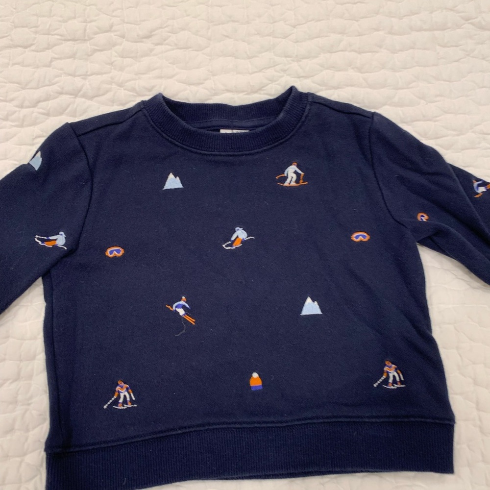 Janie jack ski sweatshirt